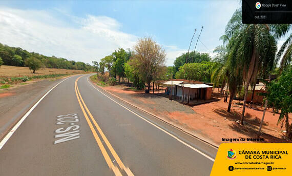 Imagem de compartilhamento para o artigo Vereadores solicitam redutores de velocidade  em Costa Rica da MS Todo dia